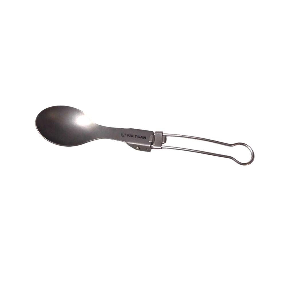 Valtcan Titanium Foldable Travel Camping SPOON Survival Hiking